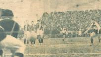 1946, Sampierdarenese 2 - Juventus 2, Sentimenti IV impegnato su punizione.